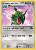 rayquaza supréme rayquaza
