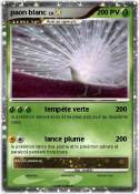 paon blanc