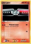 Laser game