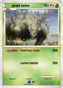 geant herbe
