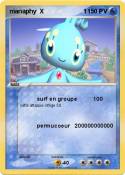 manaphy X 1