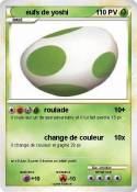 eufs de yoshi