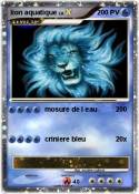 lion aquatique