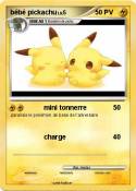 bébé pickachu bébé pickachu
