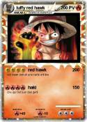 luffy red hawk