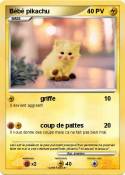 Bébé pikachu