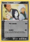 Equipe 1 naruto