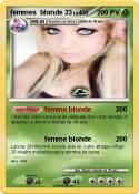 femmes blonde