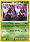 femme blonde