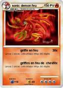sonic demon feu
