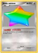 étoile rainbow