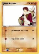 gaara du sable