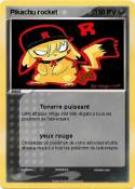 Pikachu rocket