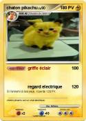 chaton pikachu