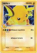 raichu x