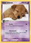 Chiot endormi
