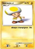 toad jaune