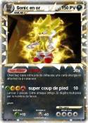 Sonic en or