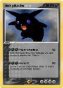 dark pikachu