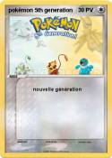 pokémon 5th generation pokémon 5th