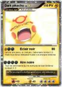 Dark pikachu