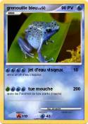 grenouille bleu