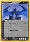 le dragon bleu