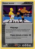 Homer boxeur