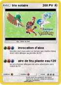 trio solaire