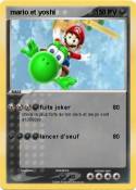 mario et yoshi