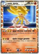 sonic dorée