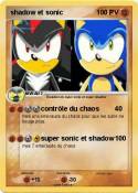 shadow et sonic
