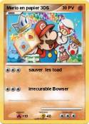 Mario en papier