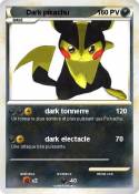 Dark pikachu Dark pikachu
