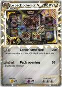 Le pack pokemon V Le pack pokemon