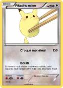 Pikachu miam