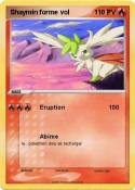 Shaymin forme vol Shaymin forme