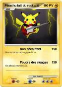 Pikachu fait du