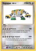Regigigas niv x