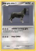 loup gris sims 3 loup gris sims