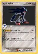 sonic métal sonic métal