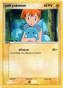 petit pokemon petit pokemon