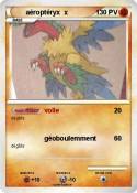 aéroptéryx x