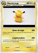 Pikachu lego