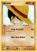 luffy petit
