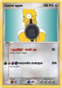 homer apple