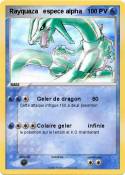 Rayquaza espece