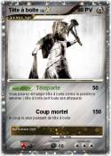 Tête à boite