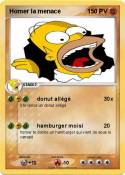Homer la menace