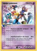 equipe pokémon